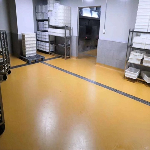 巴斯夫聚氨酯砂浆地坪用于食品车间地面，食品卫生安全